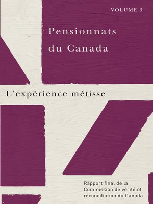 cover image of Pensionnats du Canada
